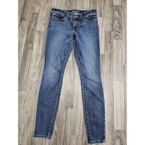 Gap Jeans Womens 2/26R Blue Legging Skinny Stretch Denim 1969 Medium Wash Slim